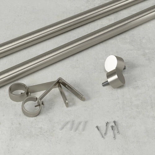 66-120” CAPPA Single Steel Curtian Rod