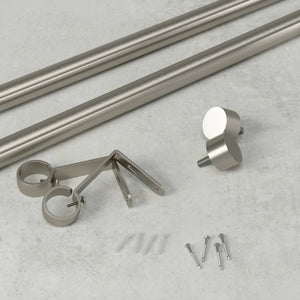 66-120” CAPPA Single Steel Curtian Rod