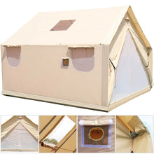 Load image into Gallery viewer, Canvas Wall Tent 14x16 FT w Frame, Fire Water Repellent 12 People For Camping