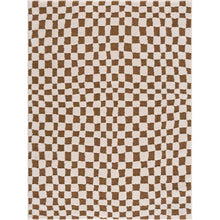 Load image into Gallery viewer, 6'7" x 9' Carmin Checkered Indoor Rug