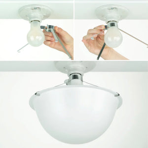 Ceiling Light Cover, Light Bulb Cover, Exposed Light Shade