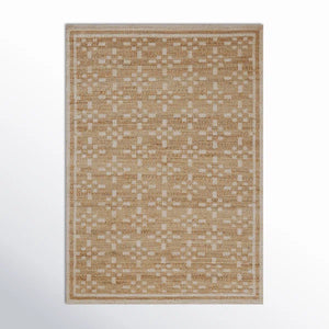 7'9" X 9'9" Chris Loves Julia x Loloi Judy Natural / Ivory Area Rug