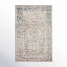 Load image into Gallery viewer, 7'6" X 9'6" Chris Loves Julia x Loloi Jules Oriental Natural/Ocean Area Rug