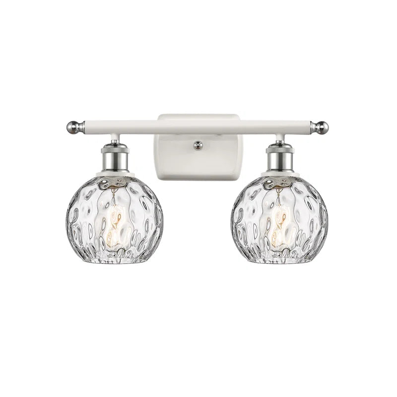 Cindi 2 - Light Vanity Light, White Polished Chrome