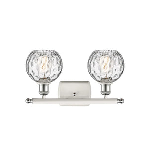 Cindi 2 - Light Vanity Light, White Polished Chrome