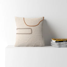 Load image into Gallery viewer, Cindy Embroidered Wool Pillow Cover