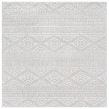 Load image into Gallery viewer, 8&#39; x 8&#39; Cobos Southwestern Grey/Ivory Rug