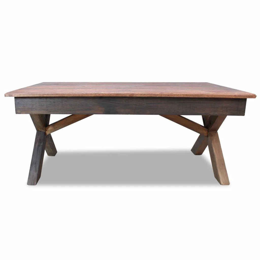 Coffee Table Solid Reclaimed Wood 43.3