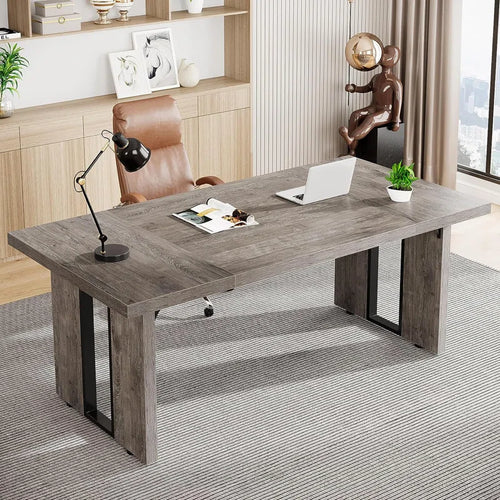 Coleshill 70.9'' W Rectangle Executive Desk