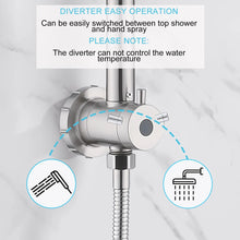 Load image into Gallery viewer, Complete Rainfall Shower System With Rough In-valve And Slide Bar HSKAE137BN-AA205BN