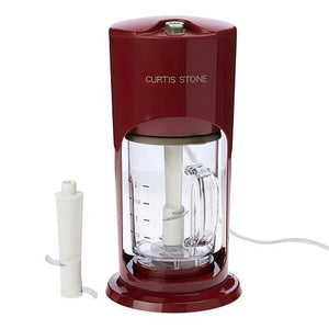 Curtis Stone FROZEN DRINK Maker and Food Chopper - Burgundy