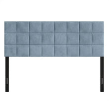 Load image into Gallery viewer, King Size Danijela Upholstered Headboard, Blue