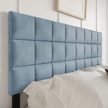 Load image into Gallery viewer, King Size Danijela Upholstered Headboard, Blue
