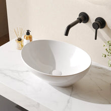 Load image into Gallery viewer, DeerValley Horizon 16&quot; x 13&#39;&#39; Oval Vitreous China Vessel Bathroom Sink