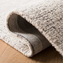 Load image into Gallery viewer, 8&#39; Square Dibble Handmade Tufted Wool Ivory/Grey Area Rug