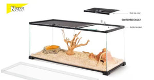 REPTIZOO - RAK08 - 20” x 12” x 10” - Mini Knock Down Terrarium