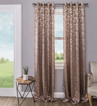 Load image into Gallery viewer, 84&quot; L Finklea Blackout Thermal Grommet Curtain Panels (Set of 2)