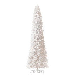 The Holiday Aisle® Easy Set-Up 13' Lighted Christmas Tree, White