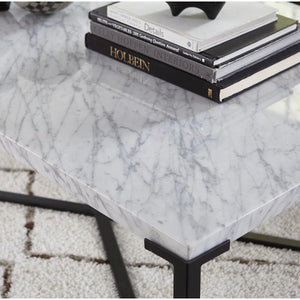 Ellett Marble Top End Table