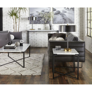 Ellett Marble Top End Table