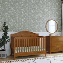 Load image into Gallery viewer, Emmett 4-in-1 Convertible Crib, Chestnut