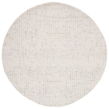 Load image into Gallery viewer, 8' ROUND Esteban Handmade Tufted Wool Indoor Area Rug in Light Grey