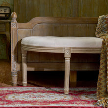 Load image into Gallery viewer, Estephen Linen Upholstered Bench