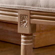 Load image into Gallery viewer, Estephen Linen Upholstered Bench