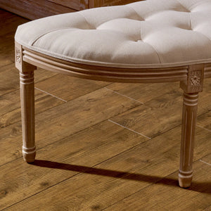 Estephen Linen Upholstered Bench
