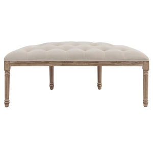 Estephen Linen Upholstered Bench