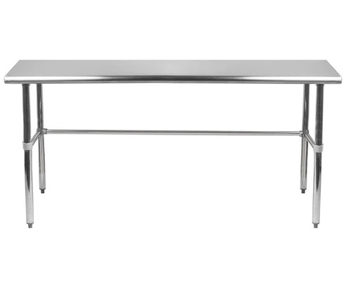 Express KitchQuip Stainless Steel 36'' H Open Base Work Table