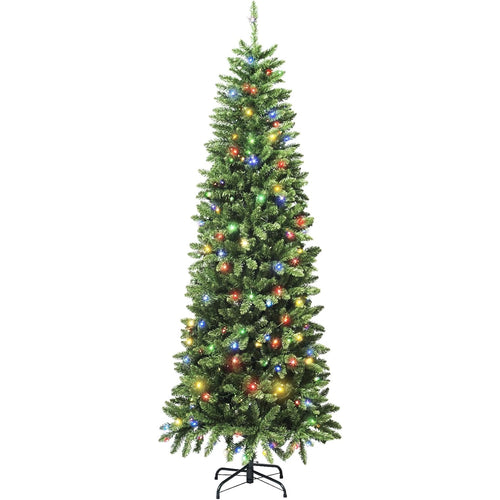 Artificial Prelit 5FT Pencil Christmas Tree