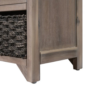 Fabric Upholstered Storage Bench