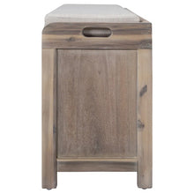 Load image into Gallery viewer, Fabric Upholstered Storage Bench