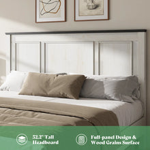 Load image into Gallery viewer, KING Farmhouse Wood Platform Bed Frame With 52.2&quot; Tall Headboard, Large Storage Drawers