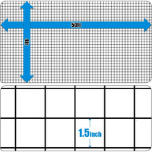 Load image into Gallery viewer, Fencer Wire 16 Gauge Black Vinyl Coated Welded Wire with Mesh