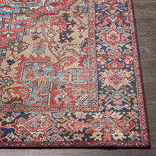 Load image into Gallery viewer, 5' x 7'6" Boho Medallion Indoor Rug