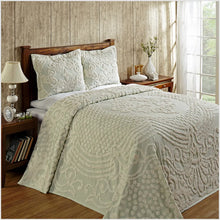 Load image into Gallery viewer, Florence Standard 100% Cotton Floral Pattern Coverlet/Bedspread King