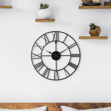 Load image into Gallery viewer, 20&quot; Fraley Metal Wall Clock