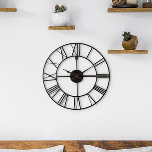 20" Fraley Metal Wall Clock
