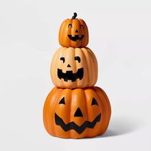 Load image into Gallery viewer, Harvest Triple Stack Pumpkins Halloween Decorative Prop - Hyde &amp; EEK! Boutique™