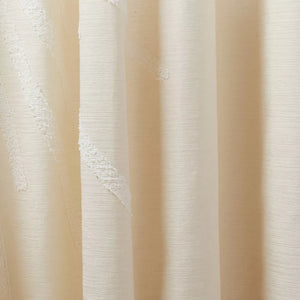 84" Light Filtering Sunburst Curtain Panels (Set of 2) Ivory - Opalhouse™ designed with Jungalow™