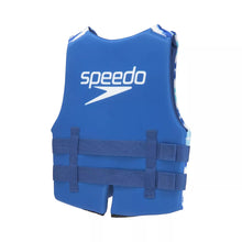 Load image into Gallery viewer, Speedo Youth Life Jacket Vest - Blue Tie-Dye 50-90 lbs