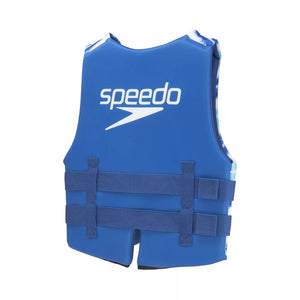 Speedo Youth Life Jacket Vest - Blue Tie-Dye 50-90 lbs