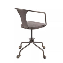 Load image into Gallery viewer, Oregon Industrial Task Chair Antique/Espresso - Lumisource