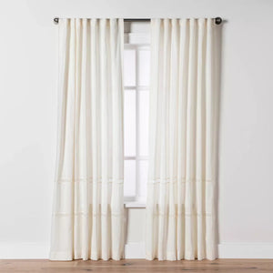 95"L Lace Insert Curtain Panels (Set of 2) - Hearth & Hand™ with Magnolia
