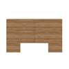 Nexera Queen Marconi HEADBOARD, Brown Oak