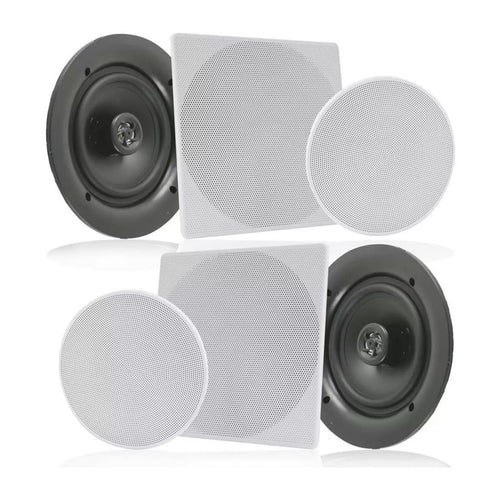 Pyle PDIC1661 10 Inch 300 Watt In Ceiling Wall Speakers (Set Of 2)