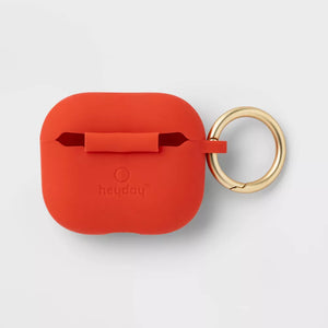Apple AirPods 3rd Generation Silicone Case with Clip Red- heyday™