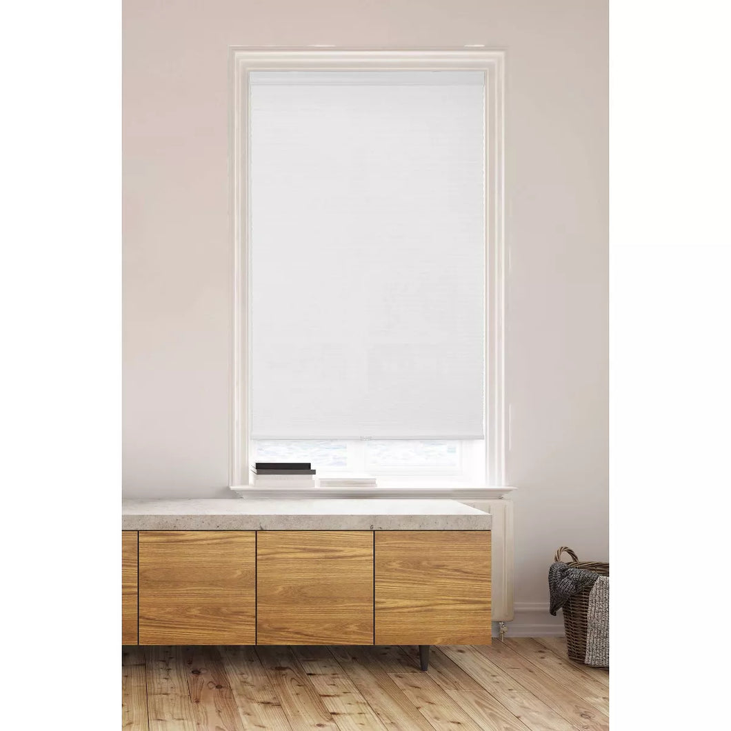 Light Filtering Cordless Cellular Window Shade White - Lumi Home Furnishings